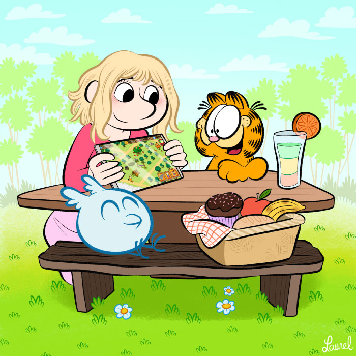 Garfield Pixowl