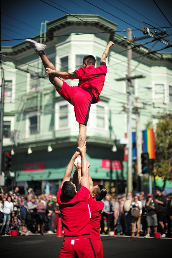 Costume Party - San Francisco - by Laurel Duermael - Castro - Gymnastes