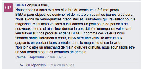 Twitter Marie et Julien, bad buzz de Biba magazine et A little Market (concours)