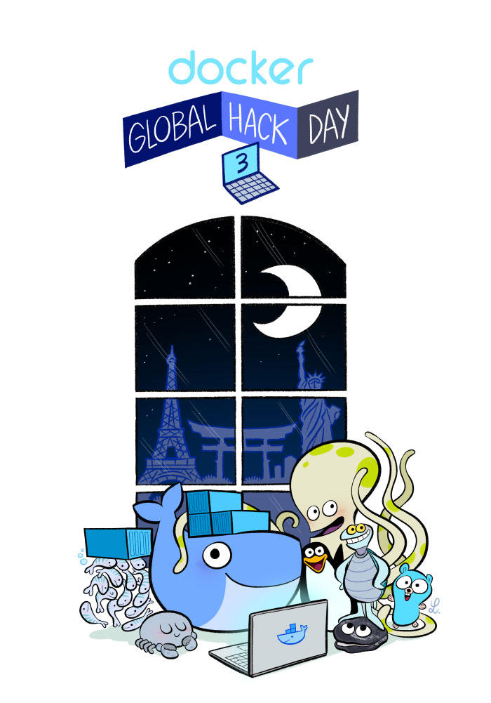 global hack day Docker bloglaurel
