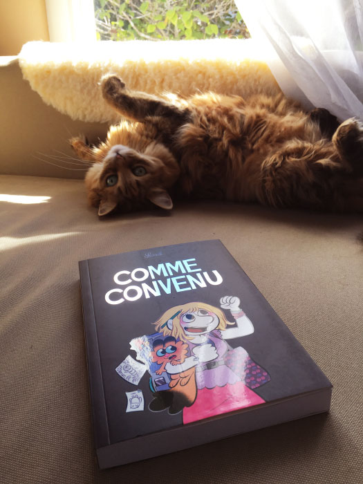 Le premier prototype de "Comme convenu", ma bande dessinée auto-éditée grâce à Ulule !! 