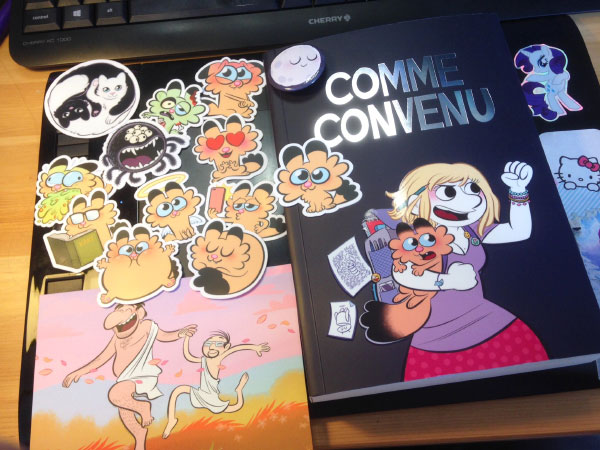 My last comic book "Comme convenu" by Laurel Duermael 